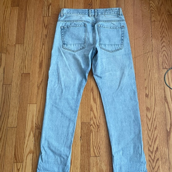 Cotton On Rigid Skinny Straight Leg Jeans Blue 30 - Picture 2 of 9